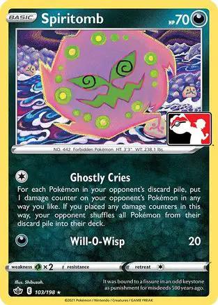 Spiritomb 103 - Prize Pack Series Cards