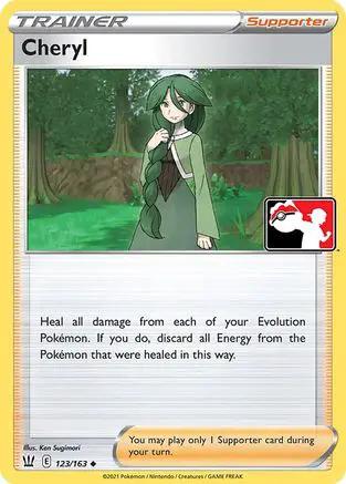 Cheryl 123/163 - Prize Pack Series Cards Holofoil