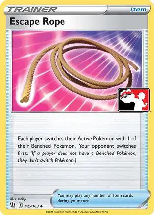 Escape Rope 125/163 - Prize Pack Series Cards Holofoil