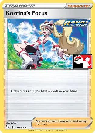 Korrina's Focus 128 - Prize Pack Series Cards