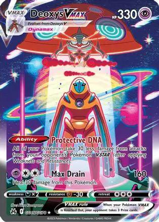 Deoxys VMAX GG45/GG70 - Crown Zenith Galarian Gallery Holofoil
