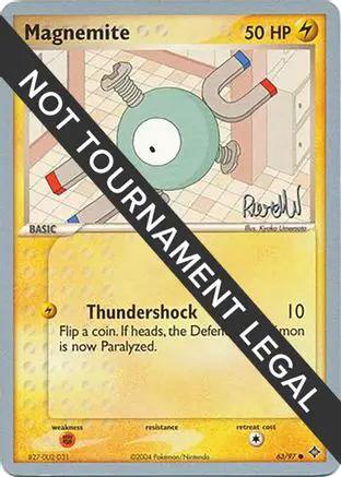Magnemite 2004 (Reed Weichler) 063 - World Championship Decks