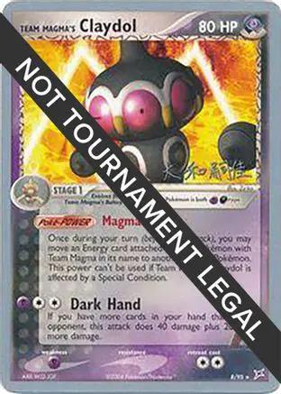 Team Magma's Claydol 2004 (Tsuguyoshi Yamato) 008 - World Championship Decks
