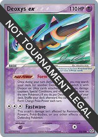 Deoxys ex 2006 (Jason Klaczynski) 093 - World Championship Decks