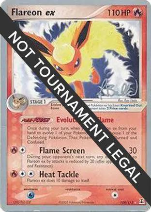 Flareon ex 2006 (Jimmy Ballard) 108 - World Championship Decks