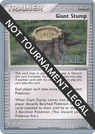 Giant Stump 2006 (Jimmy Ballard) 075 - World Championship Decks