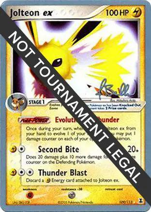 Jolteon ex 2006 (Jimmy Ballard) 109 - World Championship Decks