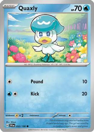 Quaxly (Mirage Holo) 052/198 - Miscellaneous Cards & Products Holofoil