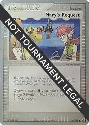 Mary's Request 2006 (Jason Klaczynski) 086 - World Championship Decks