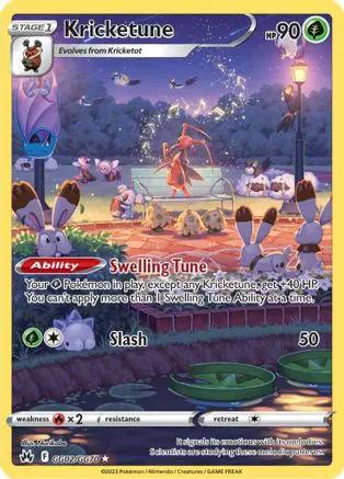 Kricketune GG02/GG70 - Crown Zenith Galarian Gallery Holofoil