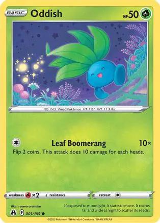 Oddish 001/159 - Crown Zenith
