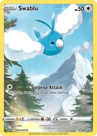 Swablu GG27/GG70 - Crown Zenith Galarian Gallery Holofoil