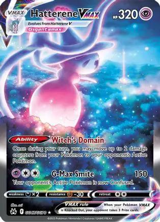 Hatterene VMAX GG47/GG70 - Crown Zenith Galarian Gallery Holofoil