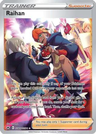 Raihan GG65/GG70 - Crown Zenith Galarian Gallery Holofoil