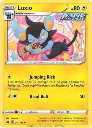 Luxio 041/159 - Crown Zenith Reverse Holofoil