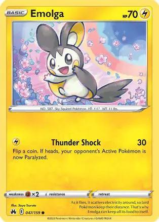 Emolga 047/159 - Crown Zenith