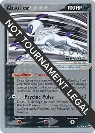 Absol ex 2007 (Jun Hasebe) 092 - World Championship Decks