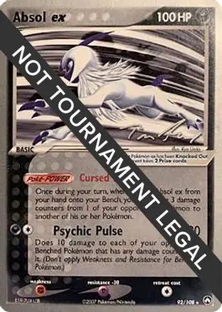 Absol ex 2007 (Tom Roos) 092 - World Championship Decks