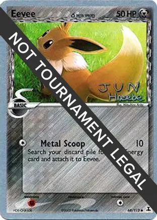 Eevee (Delta Species) 2007 (Jun Hasebe) 068 - World Championship Decks