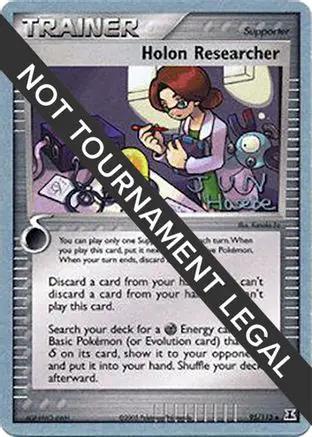 Holon Researcher 2007 (Jun Hasebe) 095 - World Championship Decks