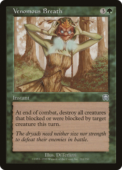 Venomous Breath (MMQ-281) - Mercadian Masques
