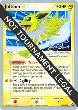 Jolteon Star 2008 (Jason Klaczynski) 101 - World Championship Decks