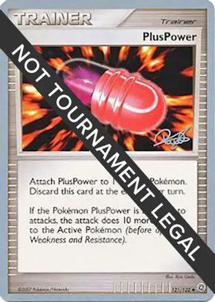 PlusPower 2008 (Paul Atanassov) 121 - World Championship Decks
