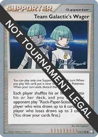 Team Galactic's Wager 2008 (Jason Klaczynski) 115 - World Championship Decks