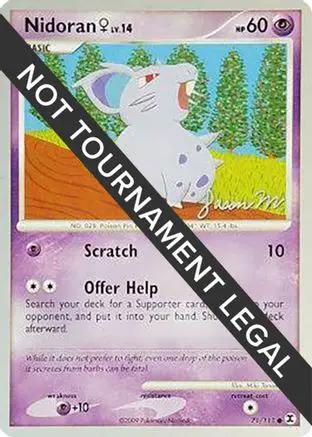 Nidoran F 2009 (Jason Martinez) 071 - World Championship Decks