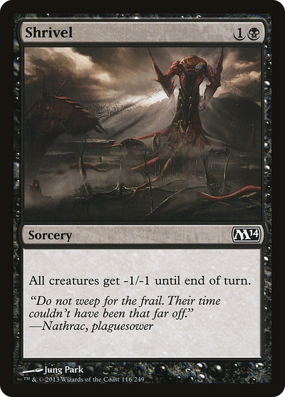 Shrivel (M14-116) - Magic 2014