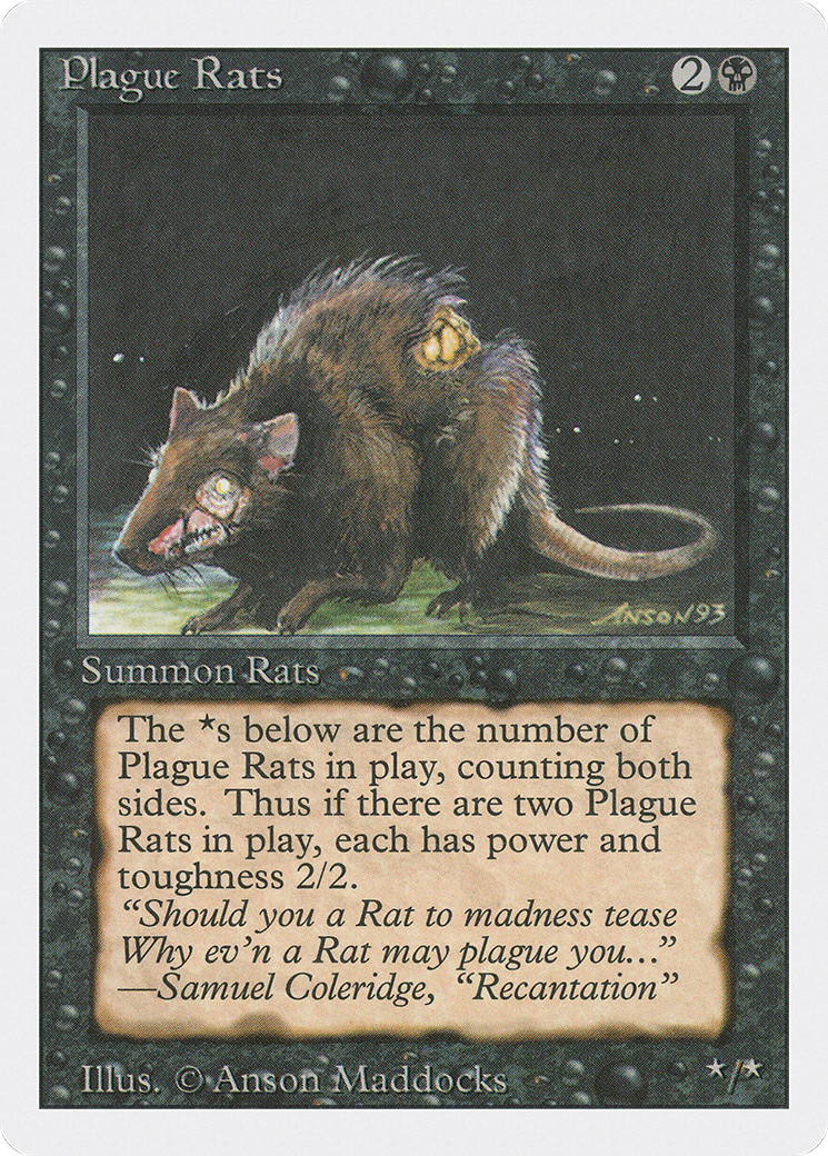 Plague Rats (3ED-123) - Revised Edition