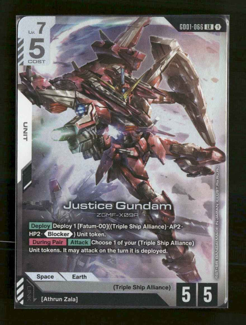 Newtype Rising Justice Gundam #GD01-066