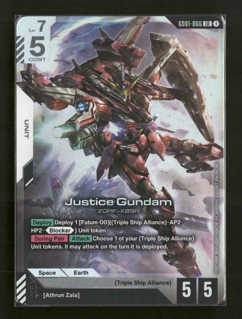 Newtype Rising Justice Gundam #GD01-066