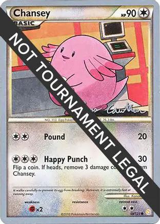 Chansey 2011 (Ross Cawthon) 058 - World Championship Decks