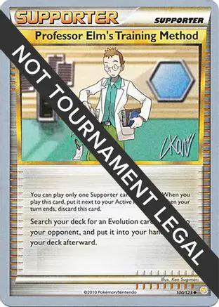 Professor Elm's Training Method 2011 (Christopher Kan) 100 - World Championship Decks