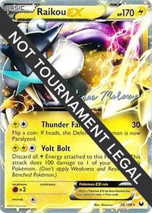 Raikou EX 2012 (Chase Moloney) 038 - World Championship Decks