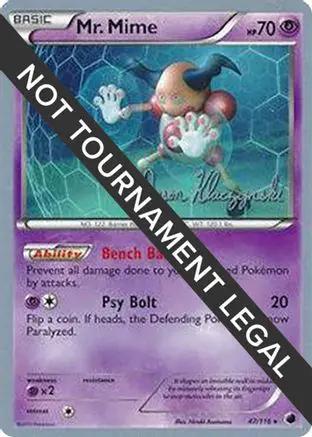 Mr. Mime 2013 (Jason Klaczynski) 047 - World Championship Decks