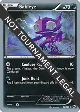 Sableye 2013 (Jason Klaczynski) 062 - World Championship Decks