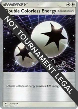 Double Colorless Energy 2017 (Diego Cassiraga) 136 - World Championship Decks
