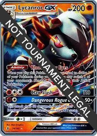 Lycanroc GX 2018 (Naohito Inoue) 074 - World Championship Decks