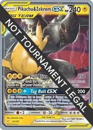 Pikachu & Zekrom GX 2019 (Haruki Miyamoto) 033 - World Championship Decks