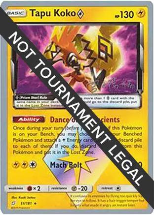 Tapu Koko Prism Star 2019 (Haruki Miyamoto) 051 - World Championship Decks