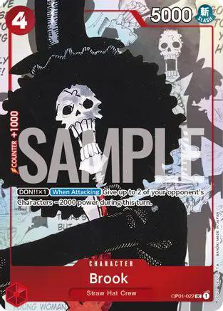 Brook - OP01-022 (Alternate Art) (OP01-022) - One Piece Promotion Cards Foil