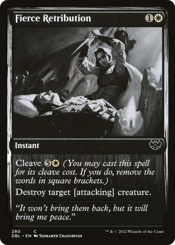 Fierce Retribution (DBL-280) - Innistrad: Double Feature
