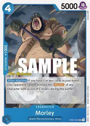Morley (OP02-061) - Paramount War Pre-Release Cards