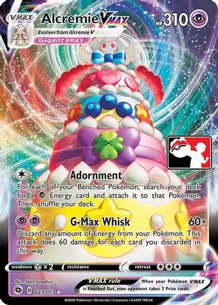 Alcremie VMAX 023 - Prize Pack Series Cards Holofoil