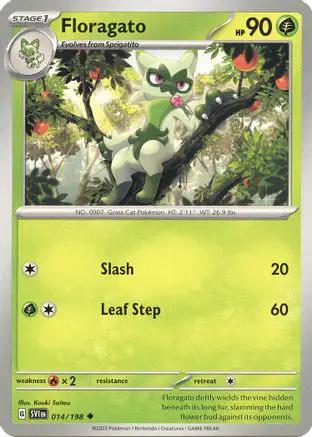 Floragato 014/198 - SV01 Scarlet & Violet Base Set Reverse Holofoil