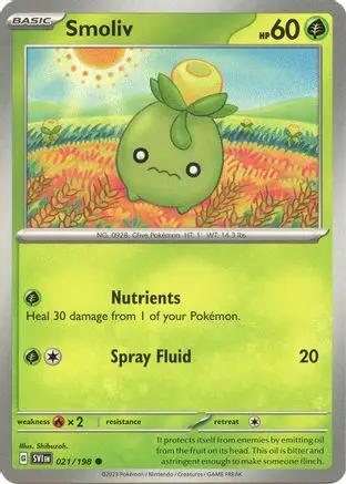 Smoliv 021/198 - SV01 Scarlet & Violet Base Set