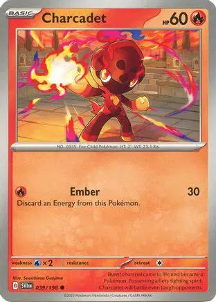 Charcadet 039/198 - SV01 Scarlet & Violet Base Set Reverse Holofoil