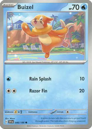 Buizel 046/198 - SV01 Scarlet & Violet Base Set Reverse Holofoil